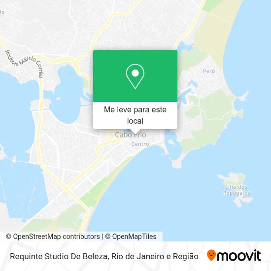 Requinte Studio De Beleza mapa