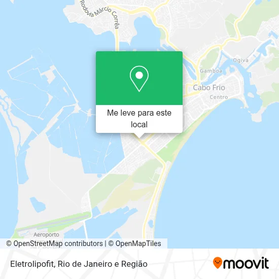 Eletrolipofit mapa