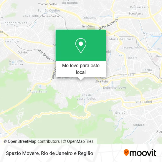 Spazio Movere mapa