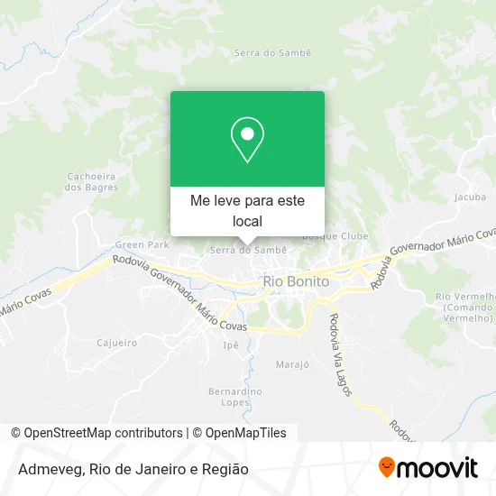 Admeveg mapa