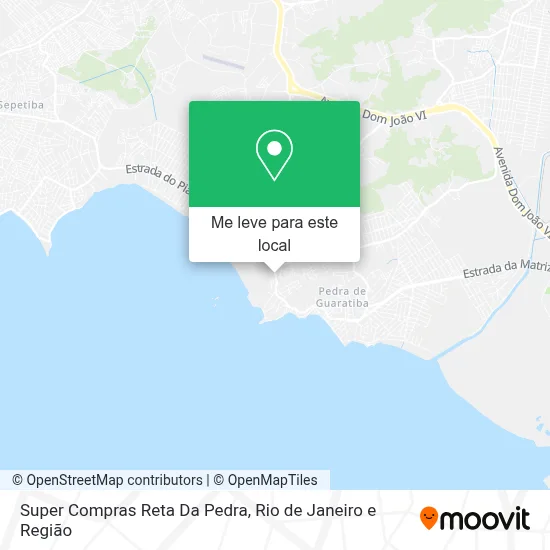 Super Compras Reta Da Pedra mapa