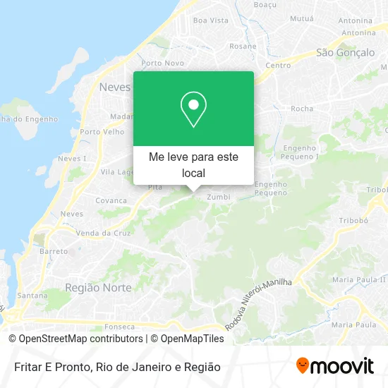 Fritar E Pronto mapa