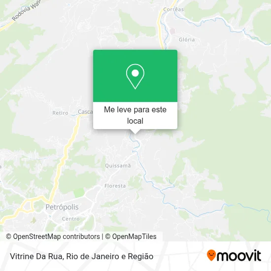 Vitrine Da Rua mapa