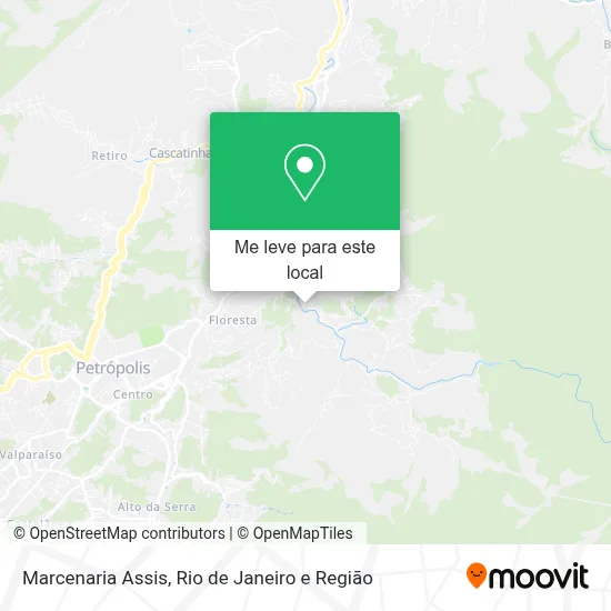 Marcenaria Assis mapa
