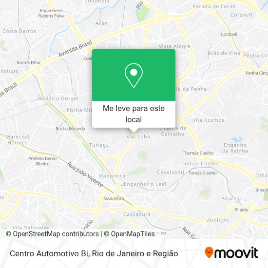 Centro Automotivo Bi mapa