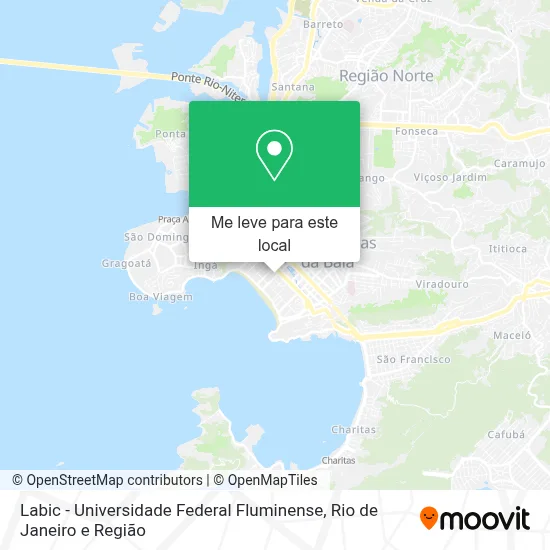 Labic - Universidade Federal Fluminense mapa