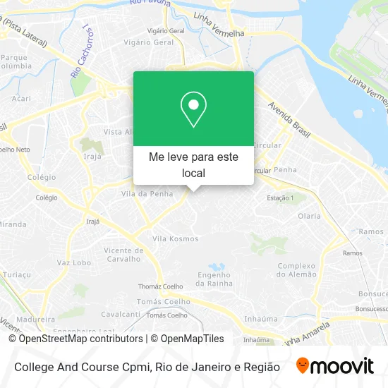 College And Course Cpmi mapa