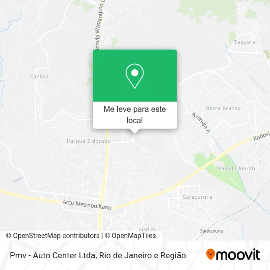 Pmv - Auto Center Ltda mapa