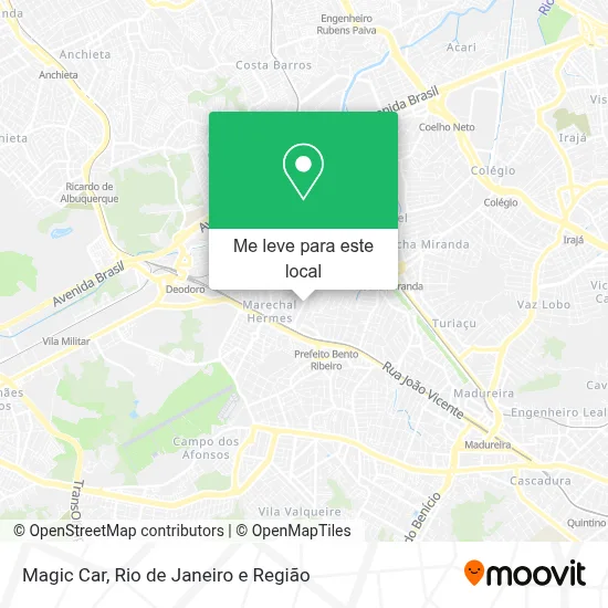 Magic Car mapa