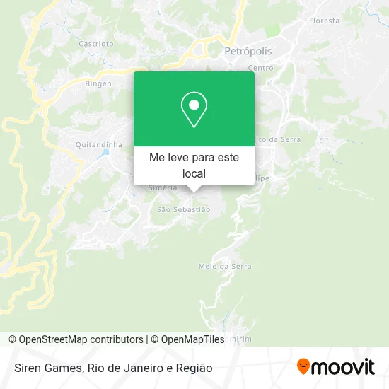 Siren Games mapa