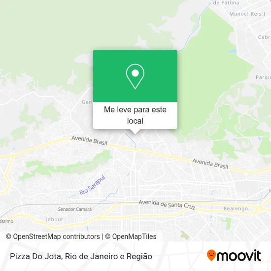 Pizza Do Jota mapa