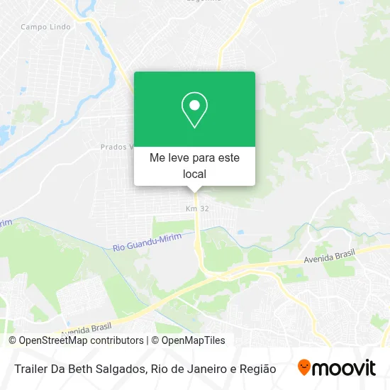 Trailer Da Beth Salgados mapa