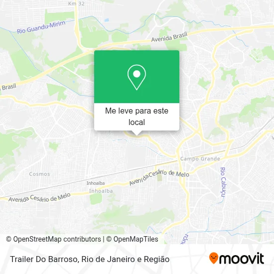 Trailer Do Barroso mapa
