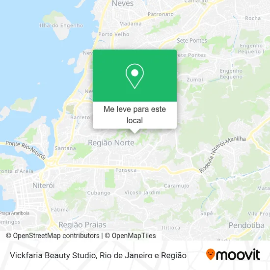 Vickfaria Beauty Studio mapa
