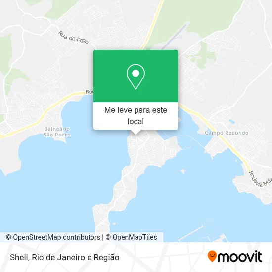 Shell mapa