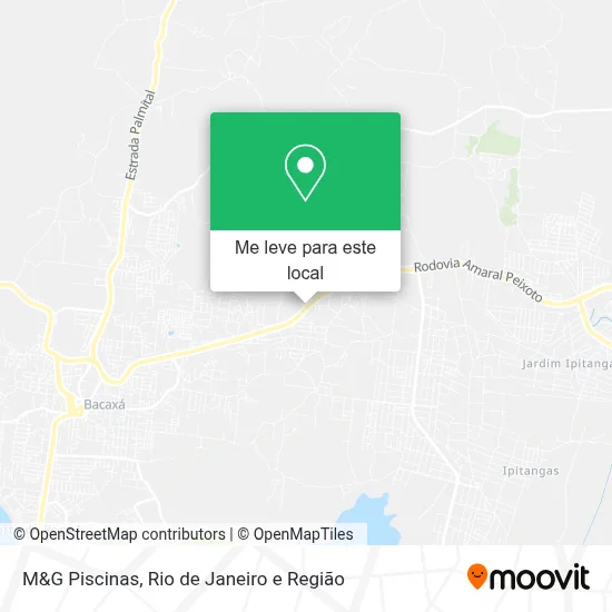 M&G Piscinas mapa