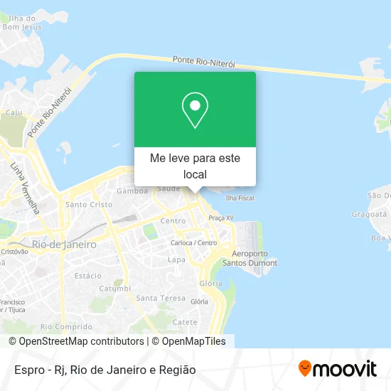 Espro - Rj mapa