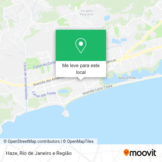Haze mapa