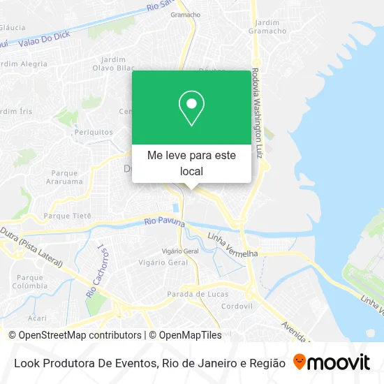 Look Produtora De Eventos mapa