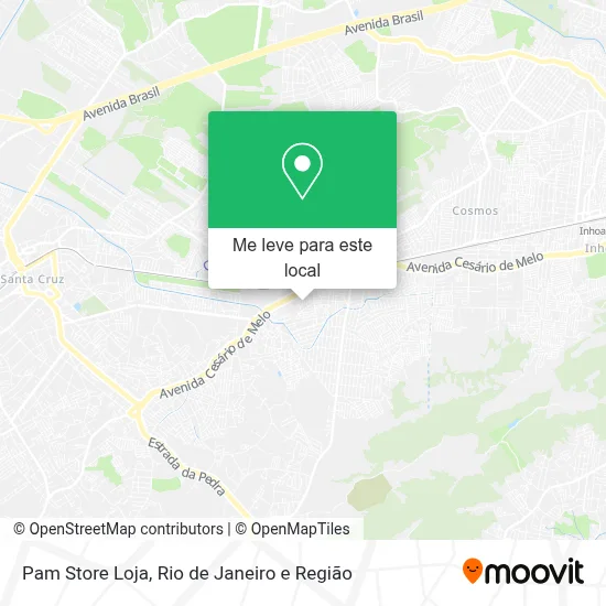 Pam Store Loja mapa