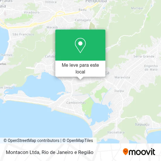 Montacon Ltda mapa