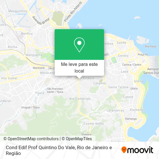 Cond Edif Prof Quintino Do Vale mapa