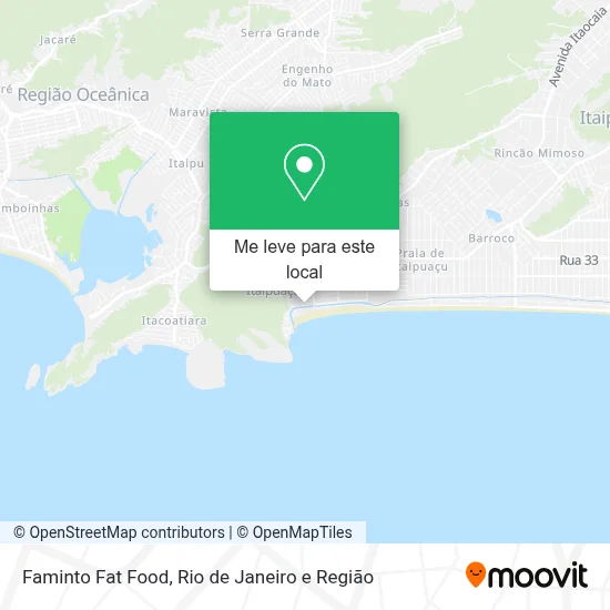 Faminto Fat Food mapa