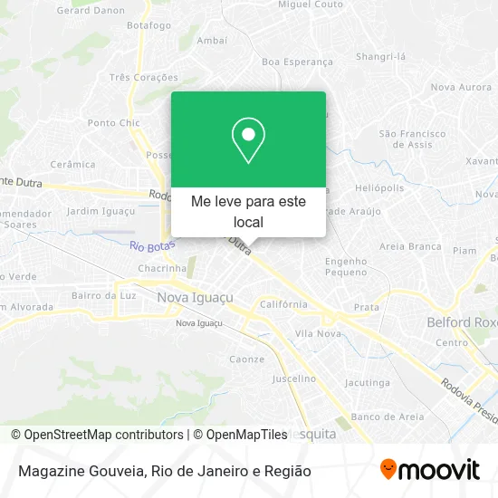 Magazine Gouveia mapa