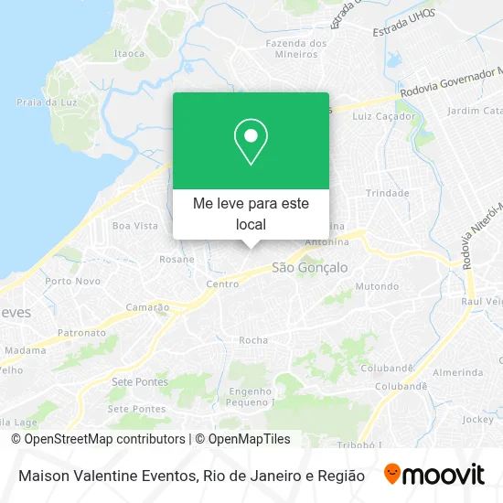 Maison Valentine Eventos mapa