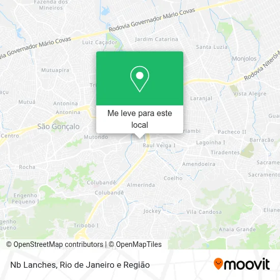 Nb Lanches mapa
