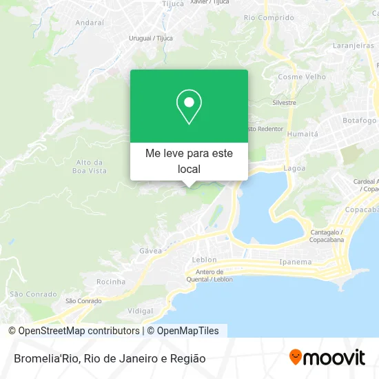Bromelia'Rio mapa
