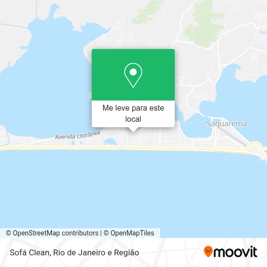 Sofá Clean mapa