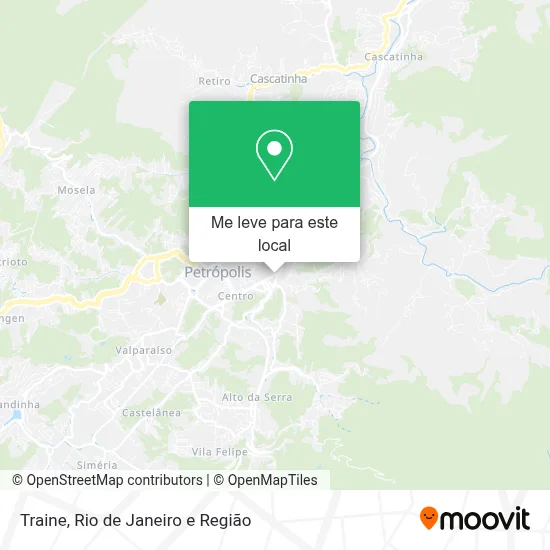 Traine mapa