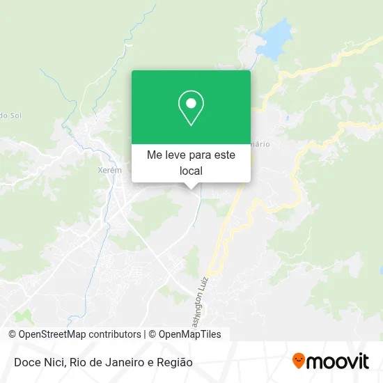 Doce Nici mapa