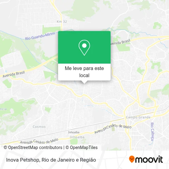 Inova Petshop mapa