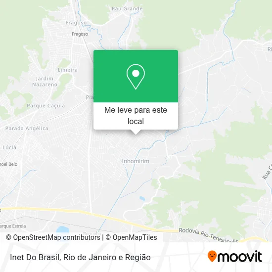 Inet Do Brasil mapa