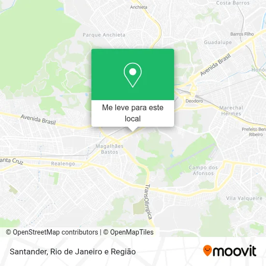 Santander mapa