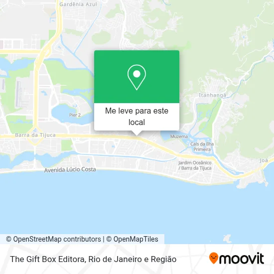 The Gift Box Editora mapa