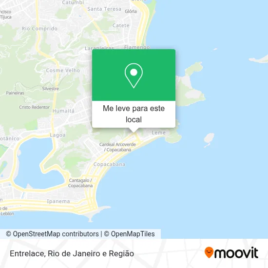 Entrelace mapa