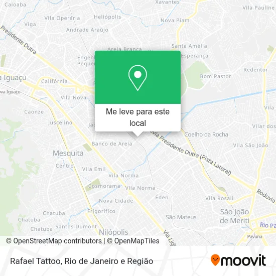 Rafael Tattoo mapa