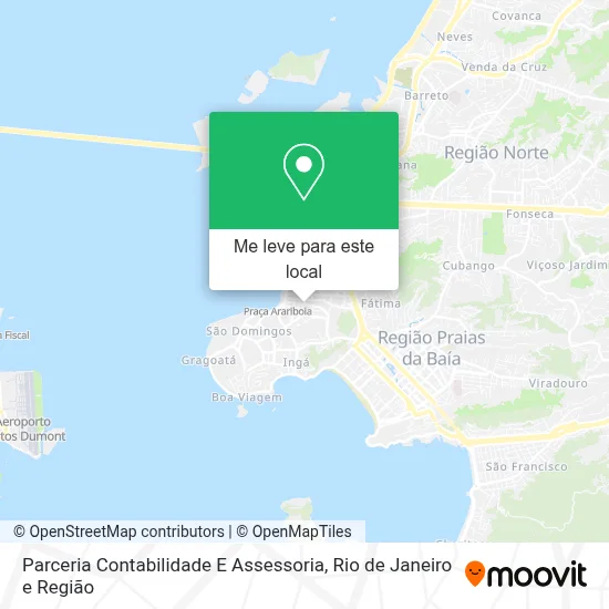 Parceria Contabilidade E Assessoria mapa