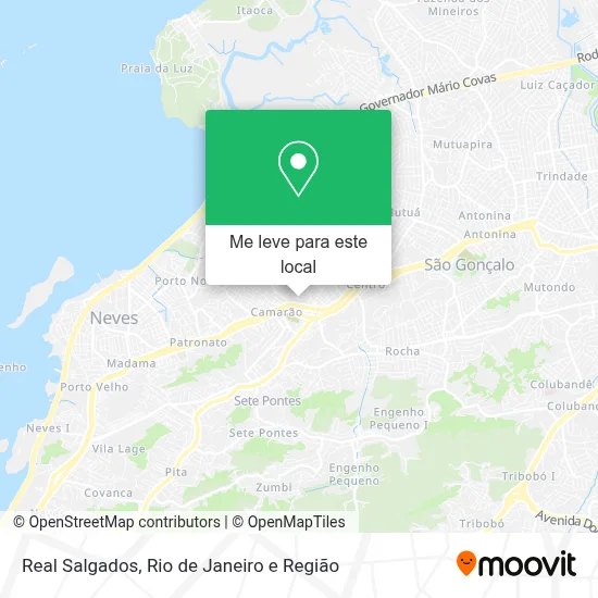 Real Salgados mapa