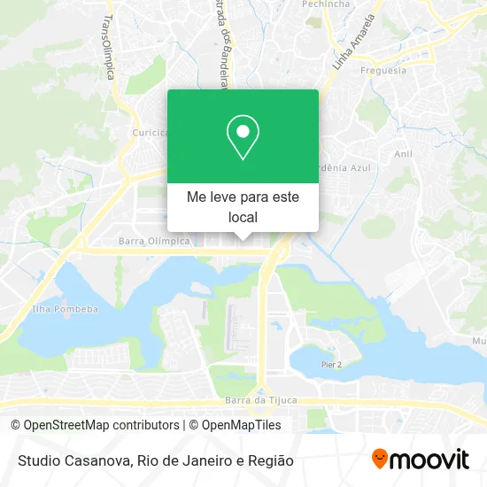 Studio Casanova mapa