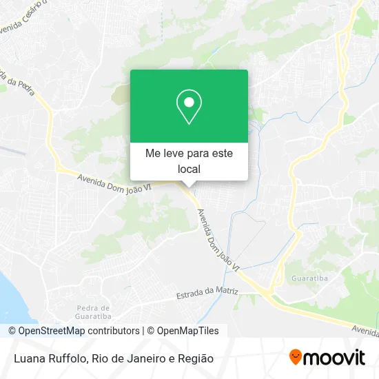 Luana Ruffolo mapa