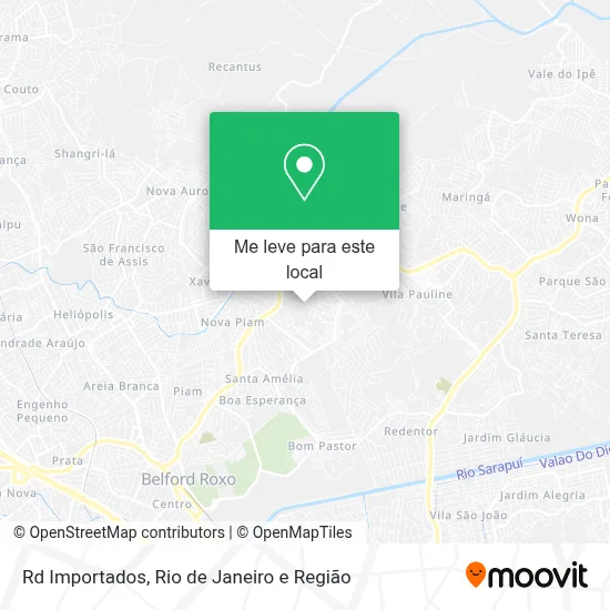 Rd Importados mapa