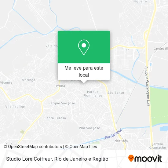 Studio Lore Coiffeur mapa