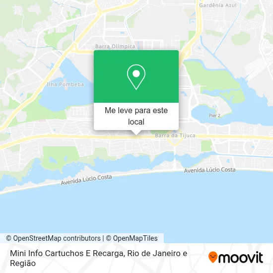 Mini Info Cartuchos E Recarga mapa