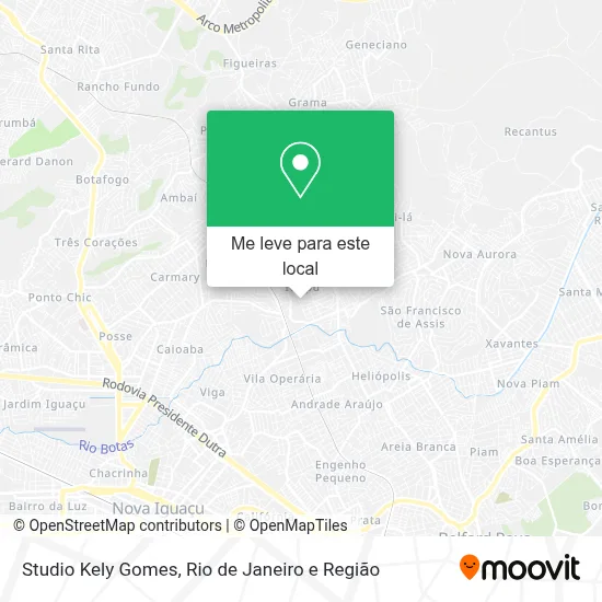 Studio Kely Gomes mapa