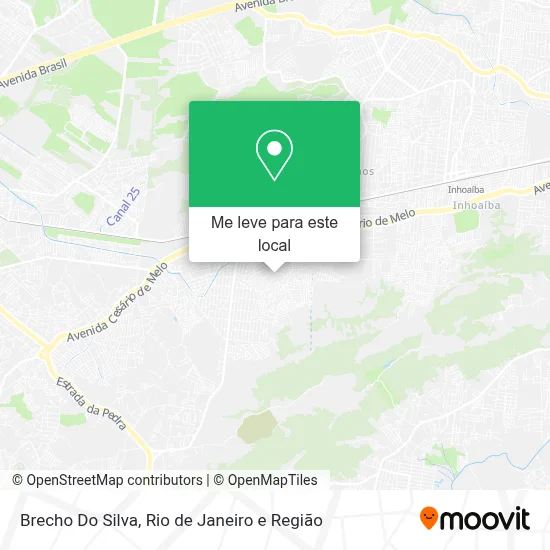 Brecho Do Silva mapa