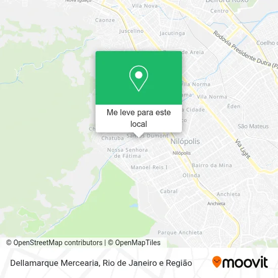 Dellamarque Mercearia mapa